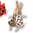 25cm Rabbit Corduroy Pet Plush Toys/pet toys/pet products