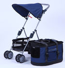 46x84x94cm Removable Liner Storable Foldable Pet Stroller